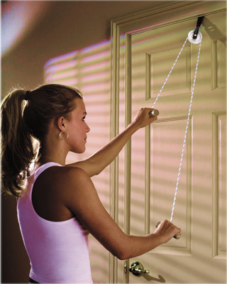 CanDo Overdoor Shoulder Exerciser with Pulley and Anchor Nub.