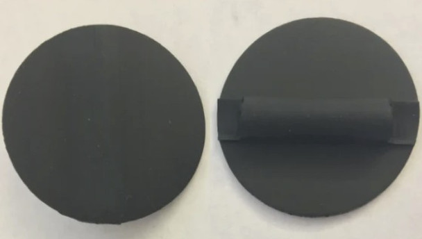 Pro Carbon TENS Electrodes, 1" Round, Non-Gelled - 4/PK.