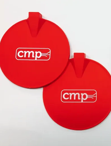 Procarbon IFC Electrodes, RED 4" Round (95mm) - 2/PK.