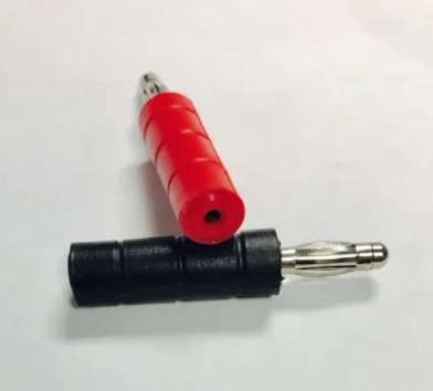 Female 0.082 Socket to Banana Converter, Red.