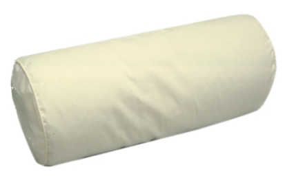 Cylindrical Cervical Roll Pillow with Non-Removable Poly Cover - 7x17 inch.