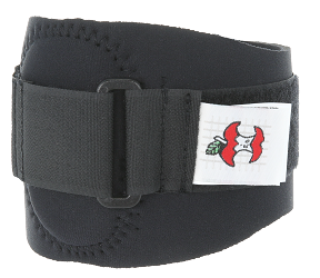 Core Products Tennis Elbow or Golf Support, Neoprene, Black, Small (9.5x3 inches) w/ Gel Pad.