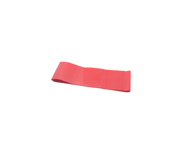 CanDo Exercise Band Loop, 10 inches, Light - Red - 10/PK.