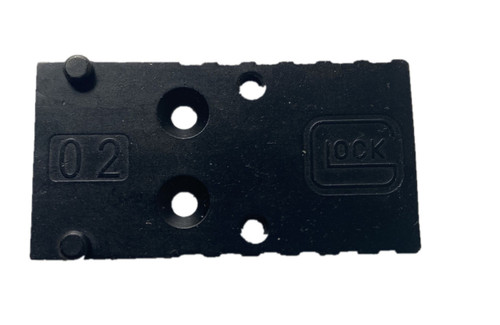 Glock MOS Plate #02 works with Trijicon RMR / Holosun (507C) / ADE RD3-020, RD3-023, RD3-022, RD3-029