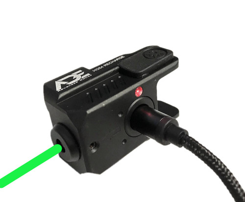 Ade Advanced Optics HG54R Rechargeable Universal Laser Sight, RED Laser for Springfield Hellcat(OSP/PRO) Micro-Compact 9MM Pistol Handgun