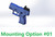 PICATINNY RAIL Mounting Plate for Glock 17 19 22 23 26 27 34,Taurus GX4,G3C,Canik TP9SA,with built-in screw hole for Shield RMS/Holosun 407k/507k Footprint - ALSO COMPATIBLE with Any PICATINNY RAIL EQUIPPED red dots such as Trijicon RMR,Vortex Venom