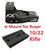 Ade Advanced Optics RD3-015 Zantitium Red Dot Reflex Sight + Optic mounting plate for Ruger 10/22 Rifle + Picatinny mounting plate