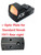Ade Advanced Optics  Shake Awake Crusader RD3-009 Red Dot Sight + Optic Mounting Plate for 1911 Novak Rear Sight Pistol