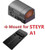 ADE ARES RD3-028 Motion Awake Red Dot + Mounting Plate for Steyr A1 A2 Pistol Handgun + Picatinny Plate