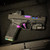 ADE RD3-029 Trumpet Shake Awake GREEN Dot Sight + Optic Plate for for Beretta APX Pistol