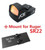 Ade Advanced Optics Shake Awake Compact RD3-009 Red Dot Reflex Sight + Optic mounting plate for  Ruger SR22 Pistol + Picatinny mounting plate