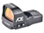 ADE RD3-015 PRO Zantitium Red Dot - Top Battery Loading - Multi Reticle - Motion Awake - Large Window Frame + Weather Shield + Optic Mounting Plate for SAR USA - ST9 Pistol