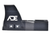 Ade Advanced Optics ZANTITIUM PRO RD3-015 PRO Motion Awake, Multi Reticle Red Dot + Optic Mounting Plate for SW MP 9 Shield EZ and Shield EZ 30 Super Carry Pistol + Standard Picatinny Mount
