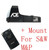 Ade RD3-006B GREEN Dot Reflex Sight + Optic Mounting Plate for SW Smith Wesson MP/MP 2.0 Shield/Zigana PX9 Pistol + Standard Picatinny Mount
