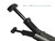 Tactical Quick Release 5-Position Foregrip with Egonomic Rubber Finger Grip pad for Picatinny/Weaver Pail -  4.5" Medium Height SG-F110R