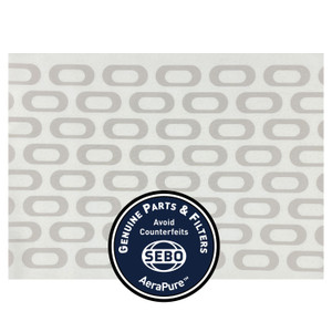 SEBO Exhaust Filter White #7095ER11