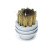 Ladybug 30 mm Grey Brass Brush