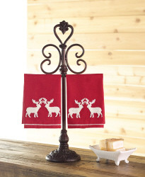 Mudpie Reindeer Fingertip Tea Towels