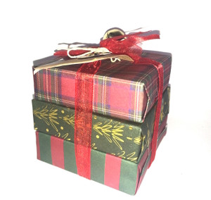 Mudpie Plaid Soap Package