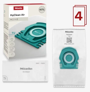Miele Vacuum Bags TU Hyclean Pure 4 Pack