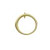 Waxing Poetic Rose Gold Circle Adornment