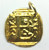 Waxing Poetic Gold Square Insignia Charm 'E'
