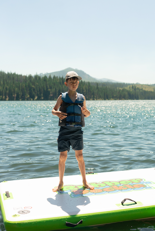 Rubber Dockie Big 85 Inflatable Floating Swim Platform