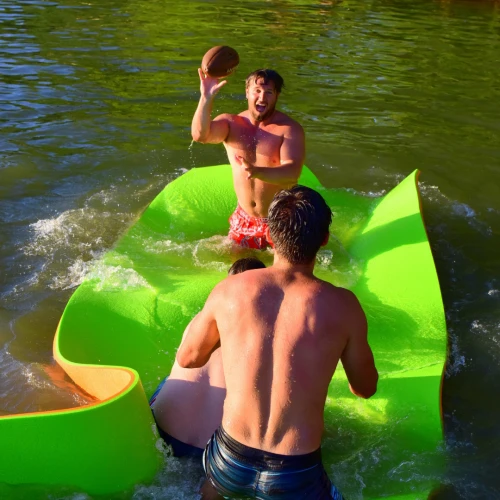 Rubber Dockie 18x6 Ft Floating  Water Mat