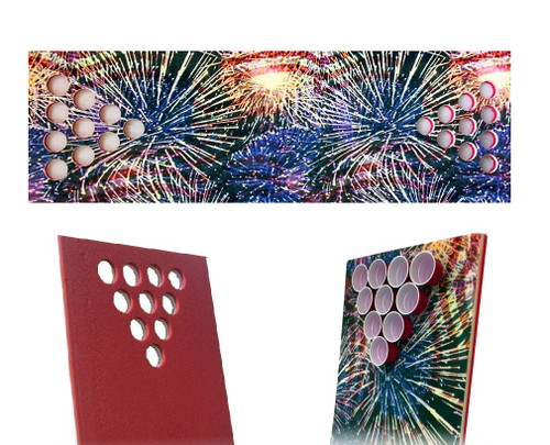 Rubber Dockie 6x2 ft Floating Party Pong Table