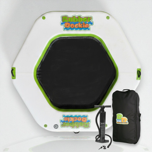 Rubber Dockie Big Hex 10 Inflatable Floating Hammock