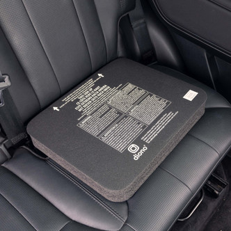 Angle Adjuster Car Seat Leveler, Car Seat Wedge Cushion, Provides More Legroom For Rear-Facing Car Seats [Black]