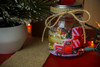 Medium Carton Label - Holiday Red Truck