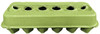 Lime Green Tinted Carton back view