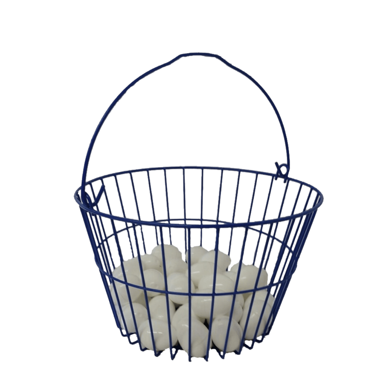 Large Plastic Blue Storage Baskets with Handles, 2-Count