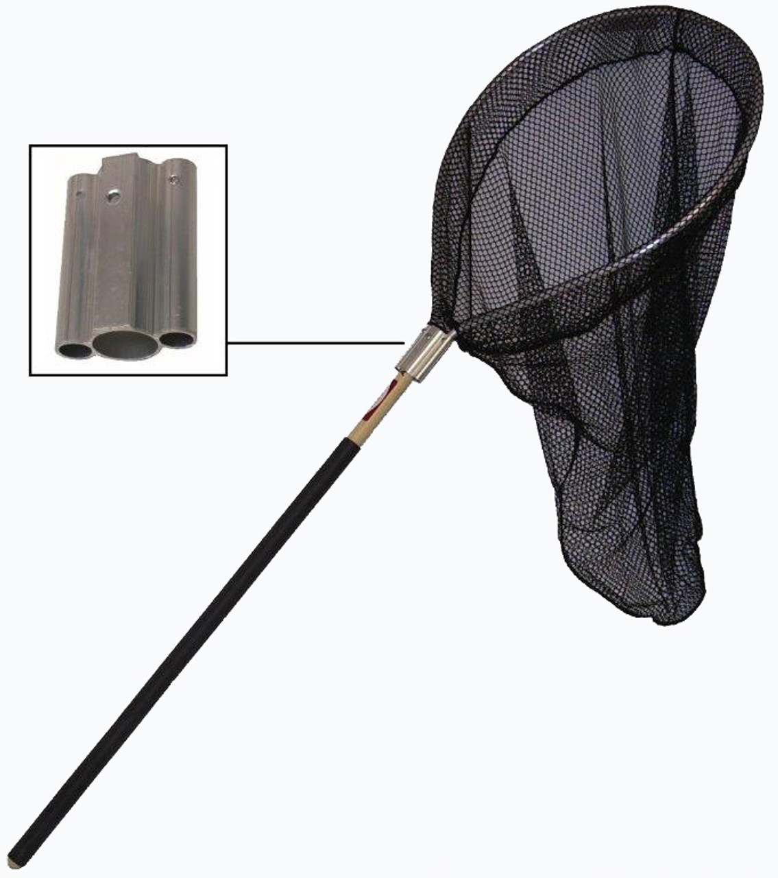 This Heavy Duty Catching Net with 48 handle and 36 net comes equipped  with a heavy-duty wooden handle that will provide years of reliable service.