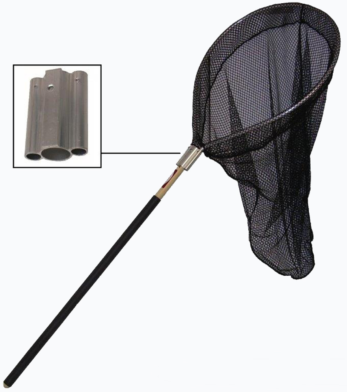 18 Catch Net w/ Frame, X-Heavy Duty Catch Net, All Aluminum construction