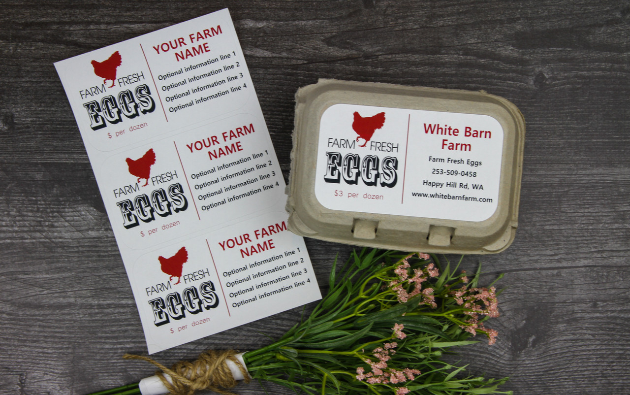 Fresh Eggs Labels, Egg Carton Stickers, Farm Gift, Backyard Chicken  Sticker, Homesteading Supplies, Farm Market Supplies -  Norway