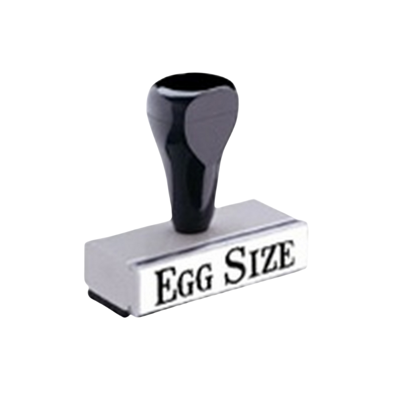 Rubber Egg Carton Stamp  Size Large –