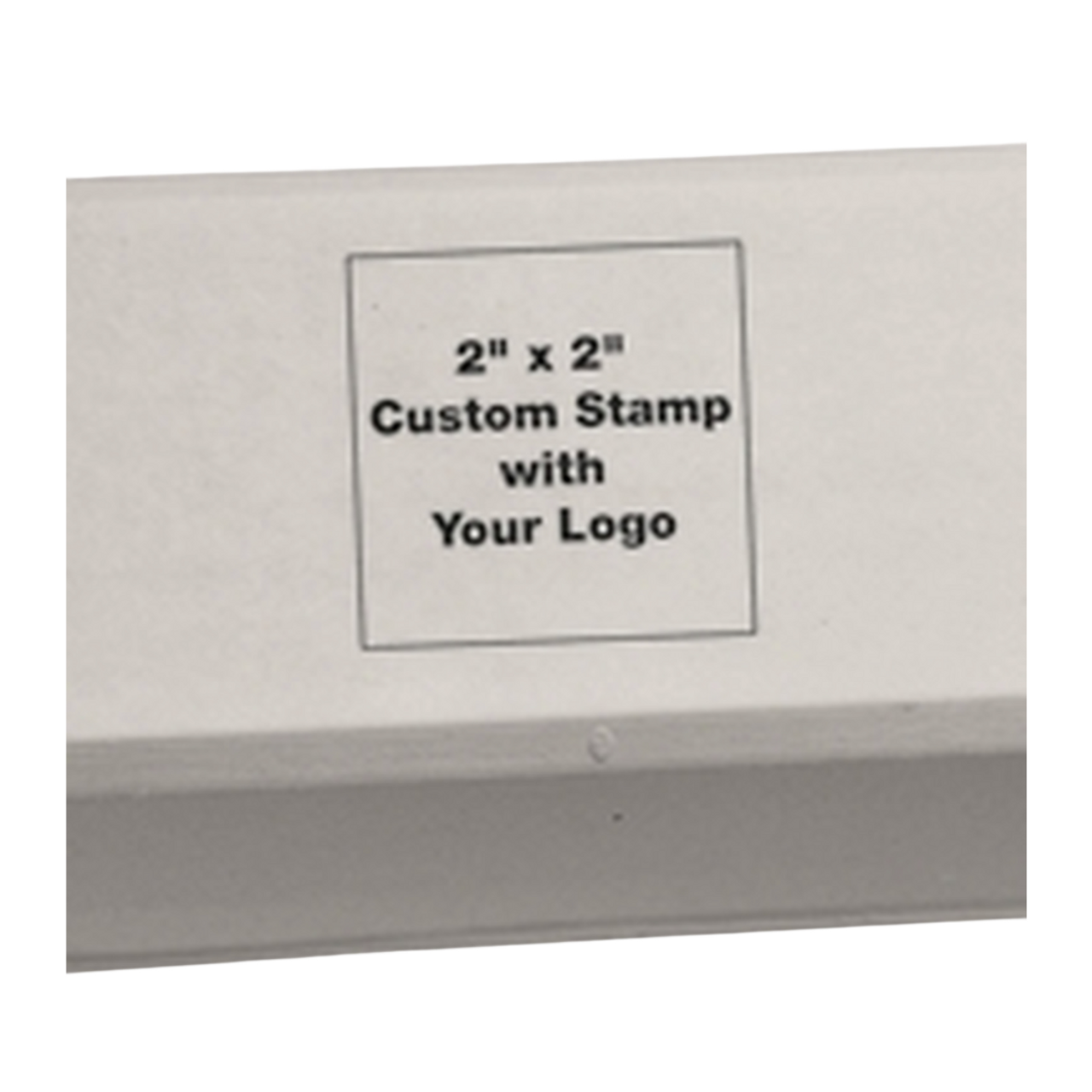 2 Logo Stamp - Custom Stamp - Personalized Business Stamp Self-Inking Black Red Blue Black Ink - Custom Round Text Business Stamp Large 2 inch