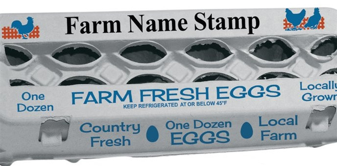 Custom Egg Carton Stamps The Egg Carton Store
