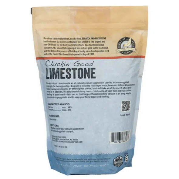 Scratch and Peck Limestone 8 lbs