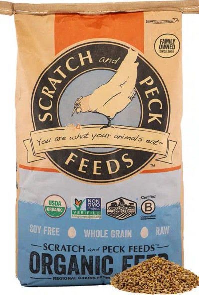 Scratch and Peck Feeds® Organic Grower Mash Feed