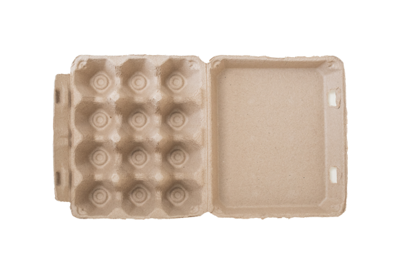 top of open carton