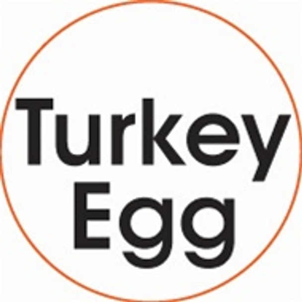 Stamp on your eggs with this food grade turkey egg stamper