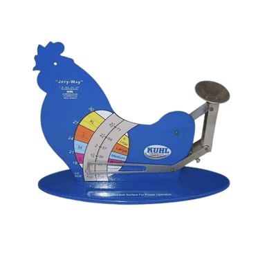 Chicken Shaped Egg Grading Scale