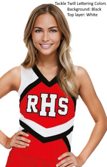 Classic V-neck Vest CF1735 with lettering