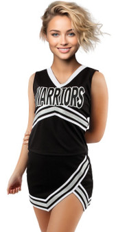 Classic Vest CF1602 with lettering, or Vest/Skirt set $44