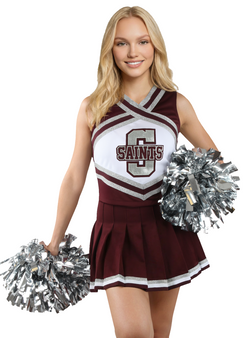 In Stock Uniform Vest CF1435 w/ Lettering, or Vest/Skirt set $72