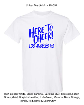 Here To Cheer Custom