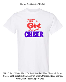 Just a girl who loves to cheer